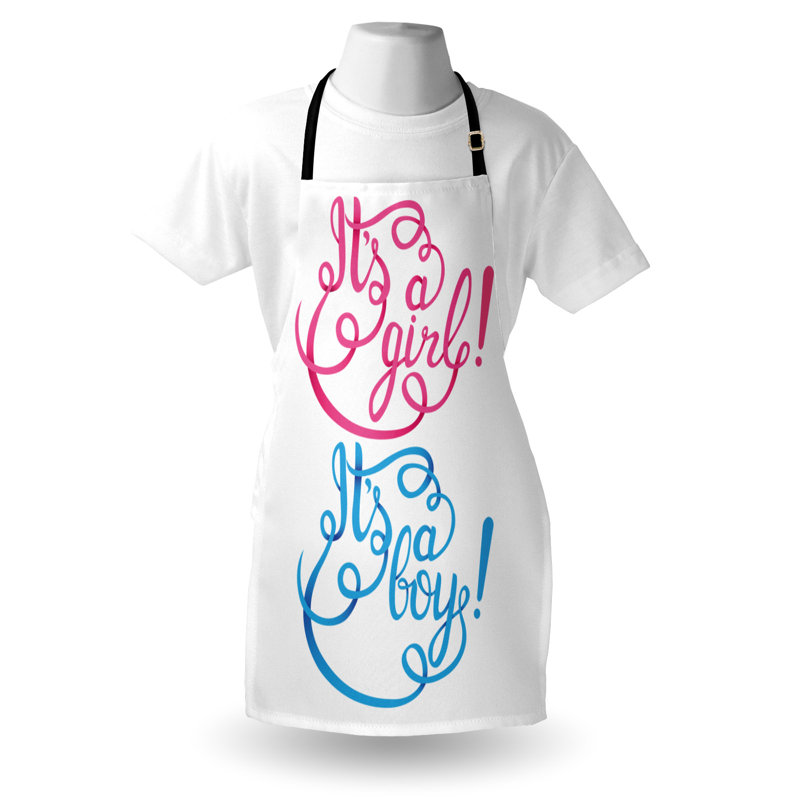 No Pattern Bib Apron