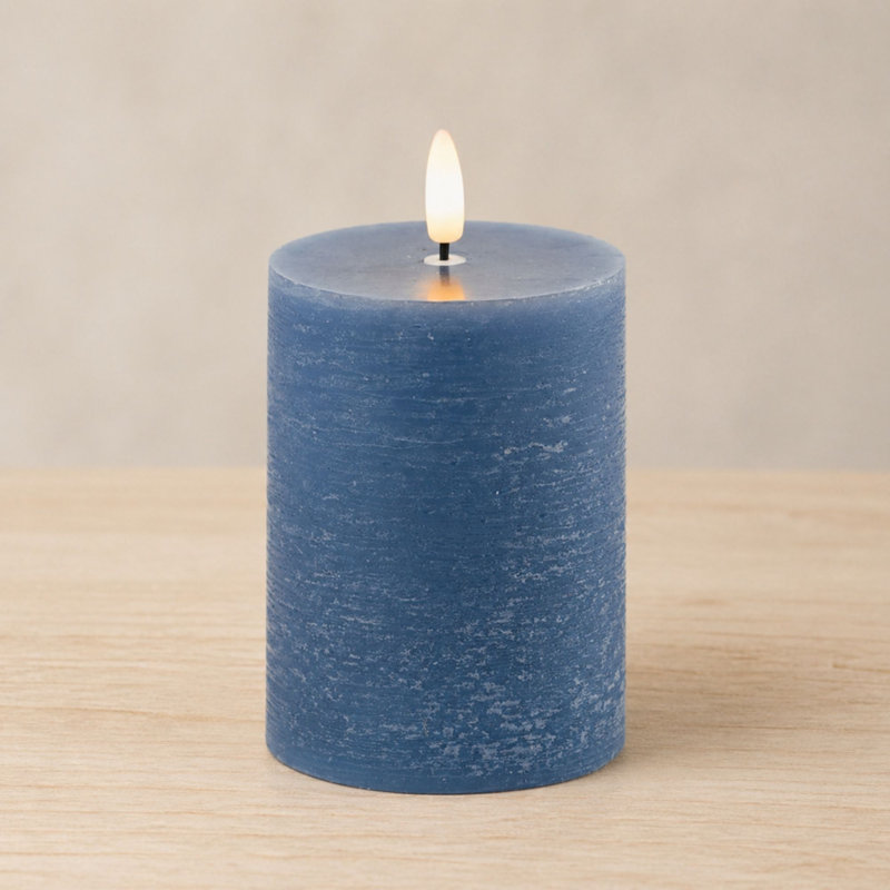 Bougie FIA, Pilier 4 po x 3 po, Bleu