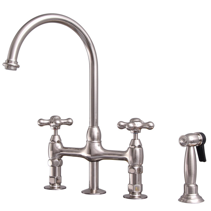 Barclay Harding Kitchen Faucet Side Spray, Brushed Nickel