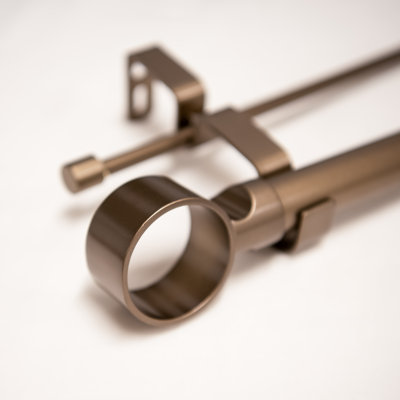 Shantice Adjustable Double Curtain Rod