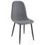 Ensemble de 4 chaises d'appoint rembourrées Jazmine