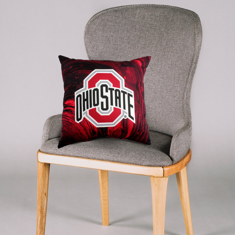 NCAA Reversible Throw Pillow, Ohio State Buckeyes
