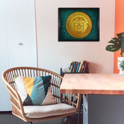 Columbus Manhole Cover, Columbus Ohio - Canvas Photograph Print