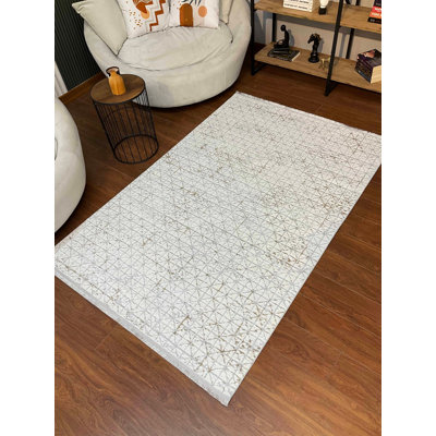 Amiliya Solid Colour Bamboo Slat / Seagrass Area Rug