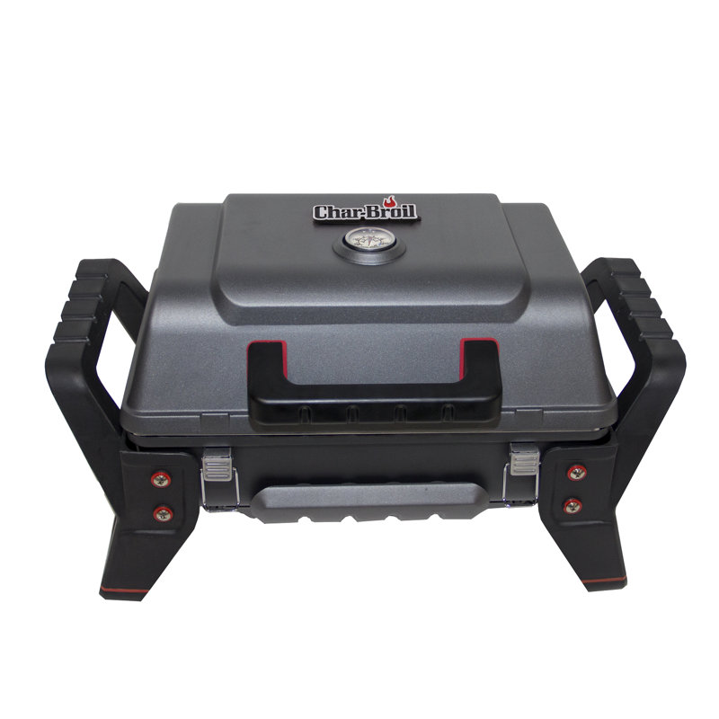 Char-Broil X200 Grill2Go - Portable Barbecue Grill with TRU-Infrared  technology, Grey/ Cast aluminium