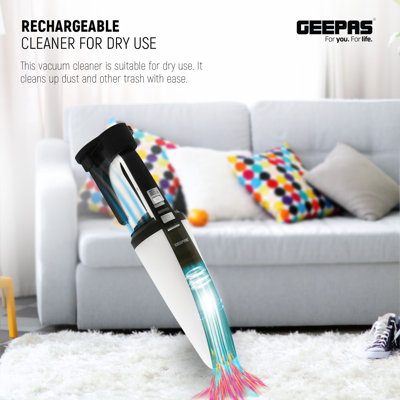 Geepas Cordless Bagless Handheld Vacuum