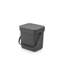 Brabantia Sort & Go 40 Litre Rubbish Bin-126075489-126075496