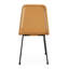 Chaises de salle à manger brunes (de 2), pieds en fer, assemblage requis 2 - tissé avec des pieds, et élégant, requis-1691333187