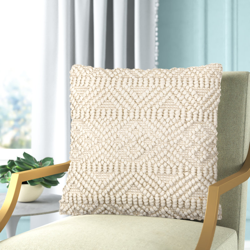 Tribeca Geometric Cotton Throw Pillow