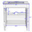Meuble-lavabo moderne avec lavabo en céramique