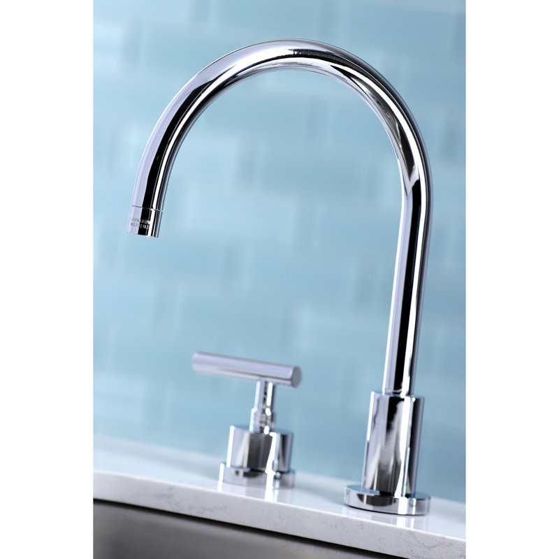 Robinet de cuisine Kingston, Chrome poli