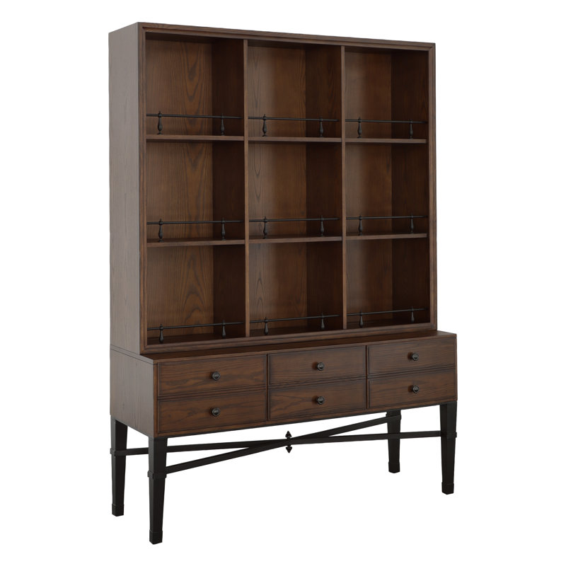 BD Solid Wood Accent Cabinet, English Honey