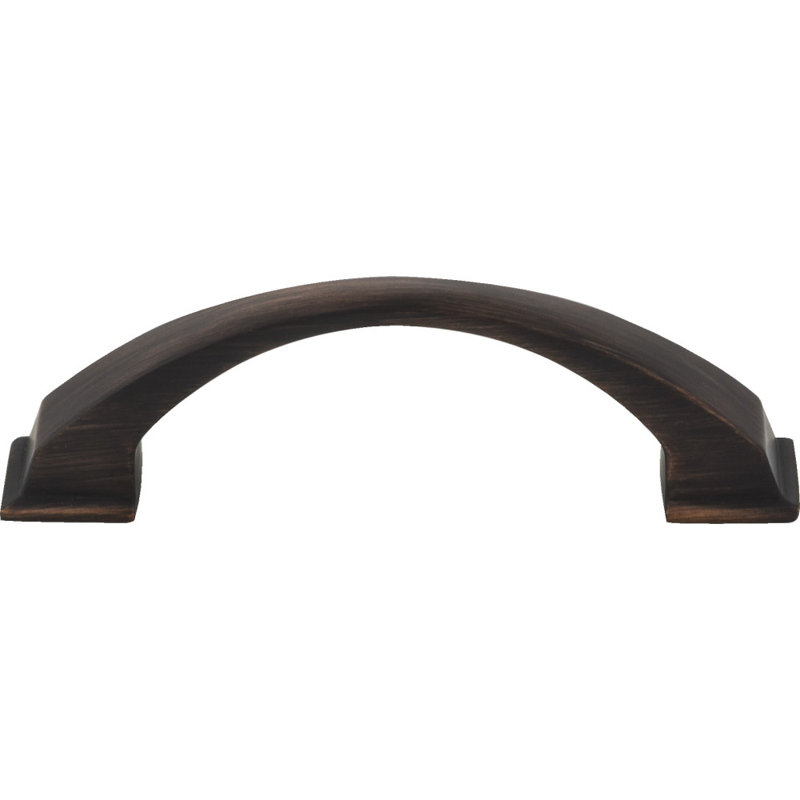 Roman Arch Pull, Brushed Oil Rubbed Bronze, 3 3/4"