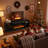 70" Fireplace TV Stand with 20-Color LED Lights for TVs up to 75"-364664410