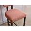 Ensemble de tabourets de bar de 2 tabourets de bar modernes de 26 po de hauteur avec comptoir en tissu et chaises en îlot de cuisine avec pieds en métal noir pour salle à manger / îlot de cuisine / bar-2145080195
