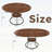 Extendable Round Dining Table with Metal Base and Storage Shelf