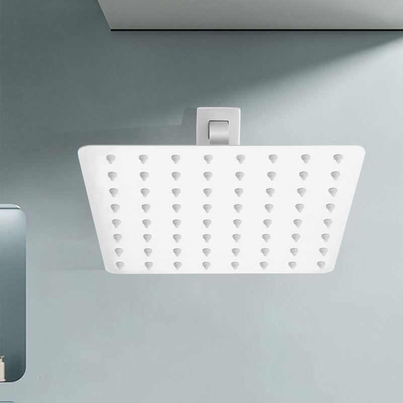 Pomme de douche fixe Rain, Blanc