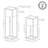 Modern Simplicity Assorted Square Black Metal Outdoor Planter-2129566267