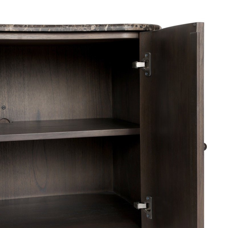 BOA Nightstand, Espresso Mindi Veneer