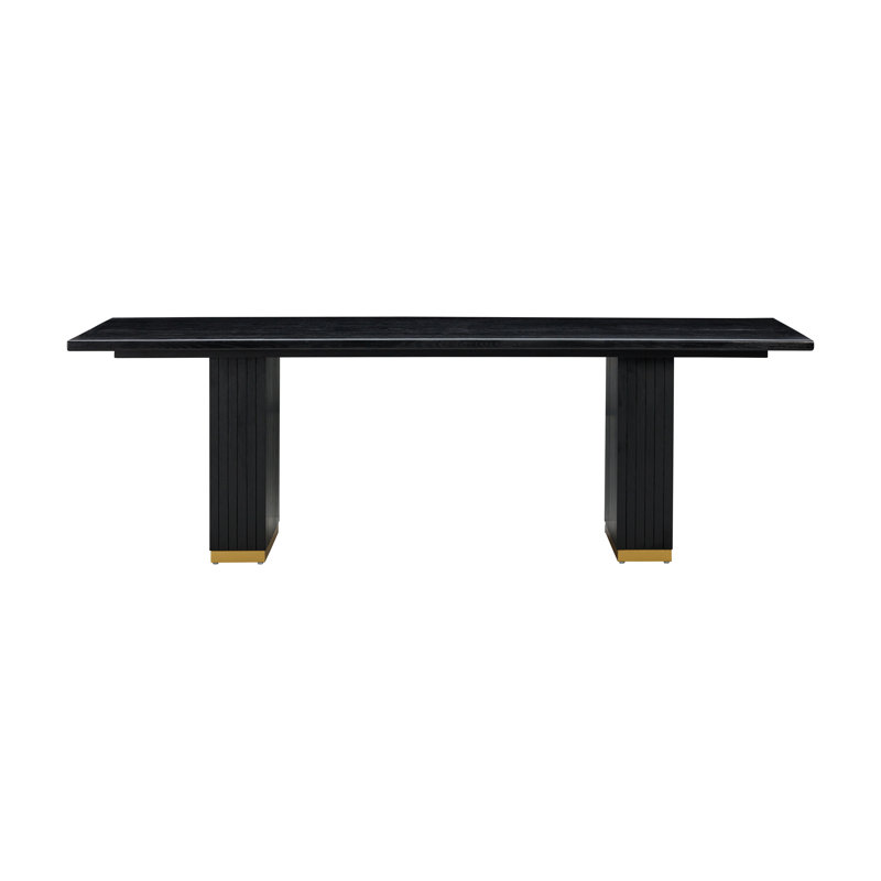 Scribe 96'' Dining Table, Black