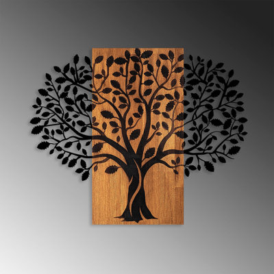 Décoration murale en bois