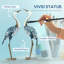 Shreya Animals Weather Resistant Steel Garden Statue