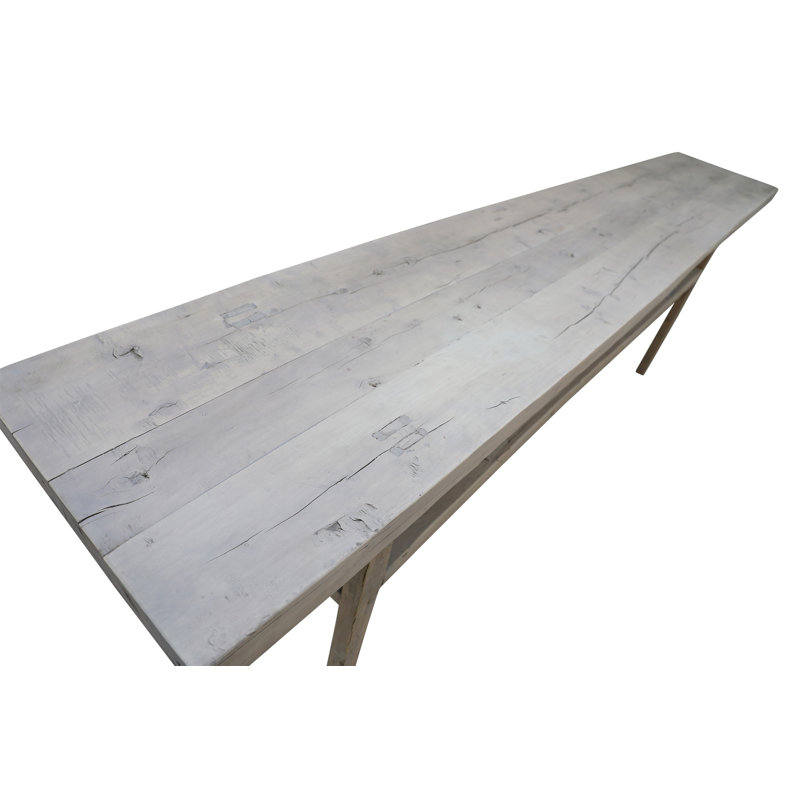 90'' W Solid Wood Console Table
