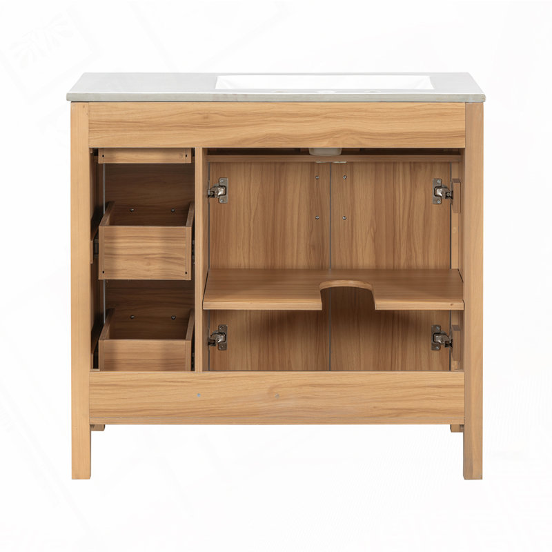 Meuble-lavabo 36 po avec lavabo en céramique