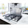 Designer Zephyr 36" Telescopic Downdraft System with Multiple Blower Options in Stainless Steel