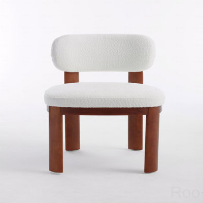 Set Of 2 Dining Chairs, Farmhouse Woodenen Dining Chairs, Modern Fabric Upholstered Dining Room And Kitchen Chairs, Accent Natural Wooden Legs, Armless Side Dinner Set