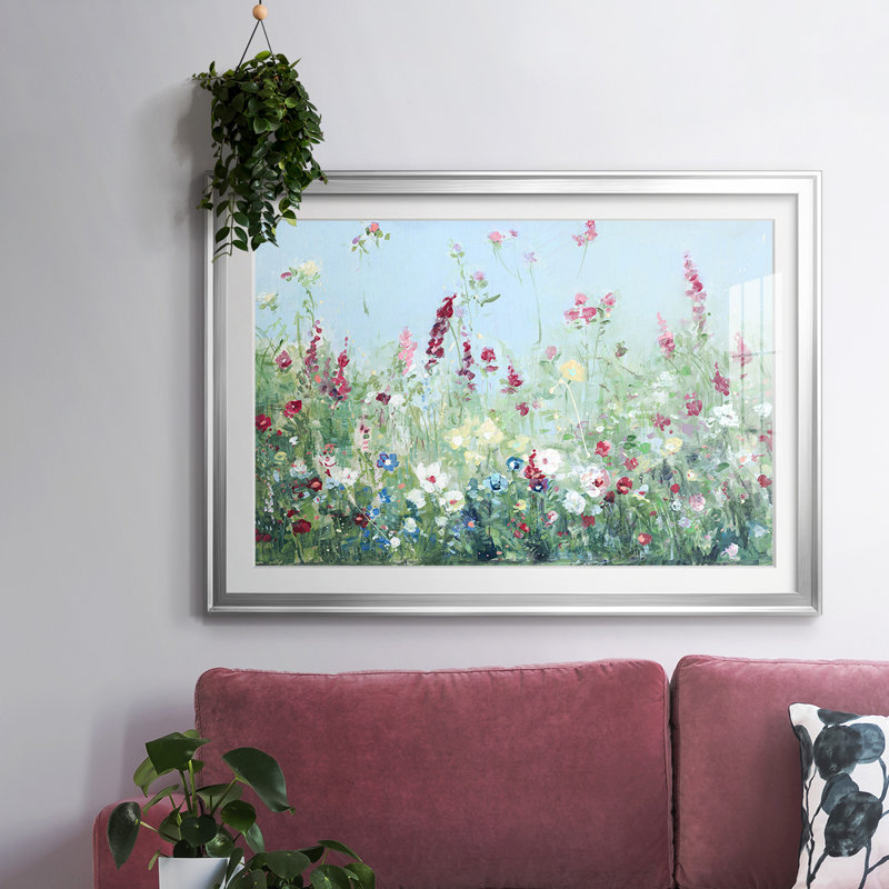Sweet Summer Meadow, Argent, H 27 po x l 39 po x P 1,5 po