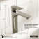 Karran Quattro Matte White Acrylic 21 In. Rectangular Bathroom Vessel Sink With Faucet and Drain