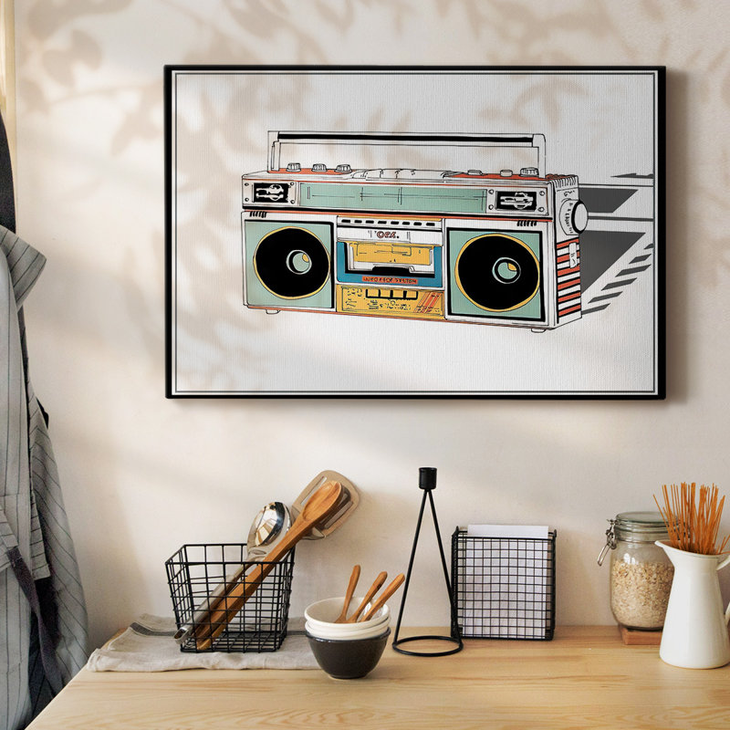 Toile tendue Jamming II-Gallery, H 24 po x l 36 po