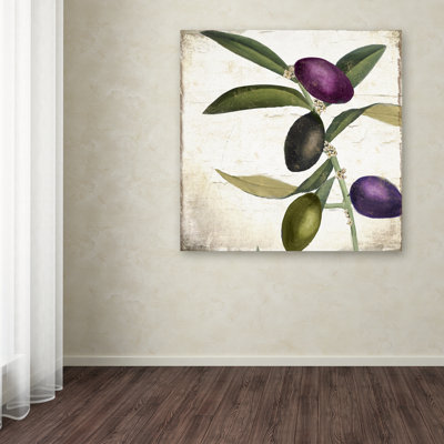 "Jadaya Olive Branch II" par Color Bakery, reproduction d'art sur toile tendue