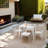 Alaxis 4 - Person Patio Dining Set with Square Table