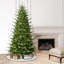 7.5' Lighted Artificial Spruce Christmas Tree