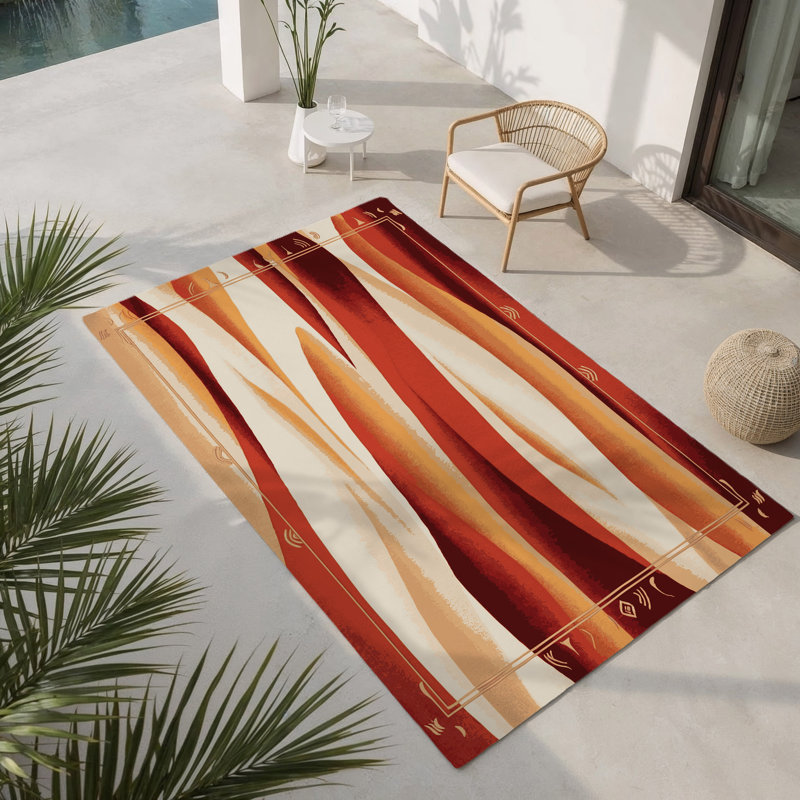 Radiant Sands Indoor And Outdoor Area Rug, Rectangle 8' x 10'