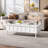 Lift-top Coffee Table With Foldable Top, 2 Drawers, Hidden Storage Compartment And Metal Legs-655022880