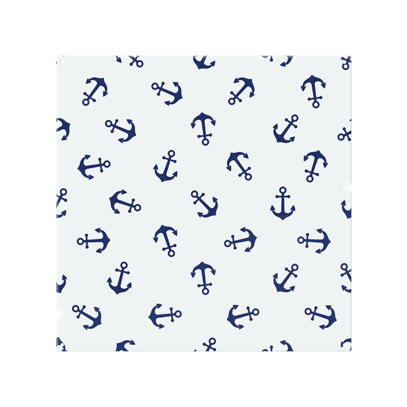 Anchors On Splash Back, 65cm L x 60cm W