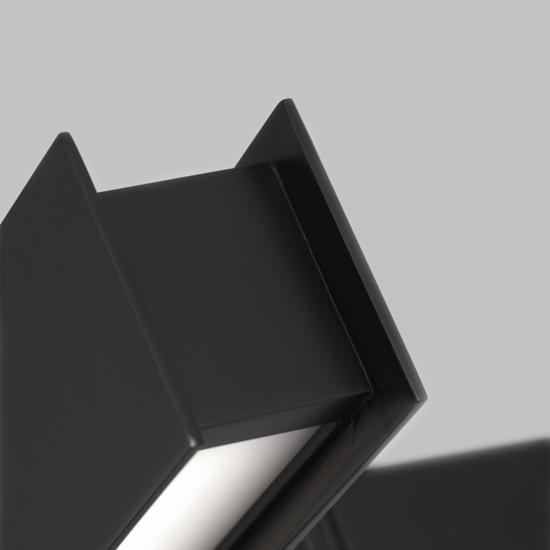 Bau Dimmable LED Wall Mounted Picture Light, Nightshade Black