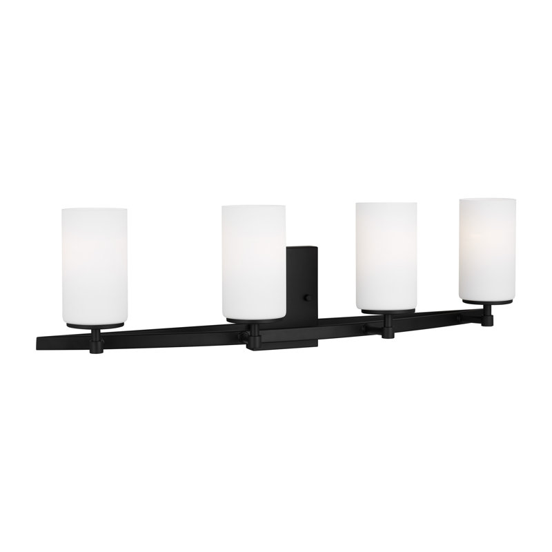 Alturas Four Light Wall / Bath from Generation Lighting , No, Midnight Black