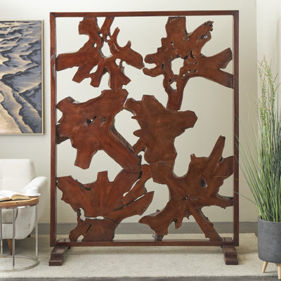 Jahana Solid Wood Single Panel Room Divider
