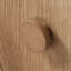Table de chevet, finition brune