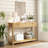 Denise 47.2" Console Table with 3 Fluted Drawers-468945036