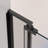 32-36"W X 72"H Left And Right Opening Universal Pivot Shower Door, Open Outside, With 1/4" And 5/16" Tempered Glass-120129634