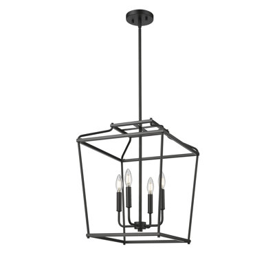 Luminaire suspendu 4 lumières Nellita