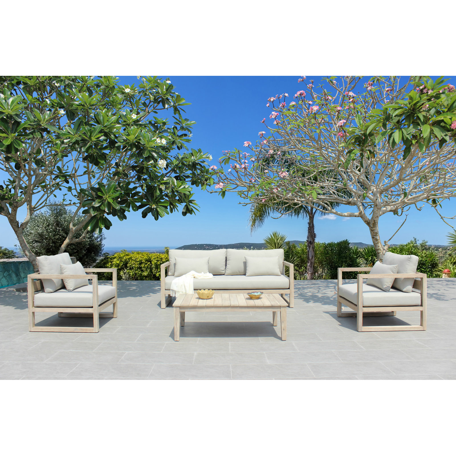 Romilly 5-Person Patio Seating Group