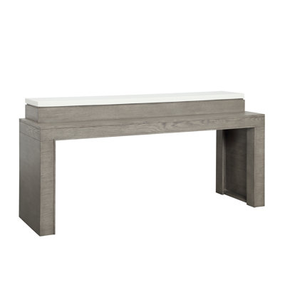 Zahaira 72'' Solid Wood Top Console Table