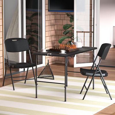 Vecelo 47.24" 4 - Player Foldable Poker Table