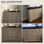 Commode élégante à 9 tiroirs de 132 cm de large, avec poignées en métal, idéale pour ranger les vêtements et autres articles de chambre.-912567609